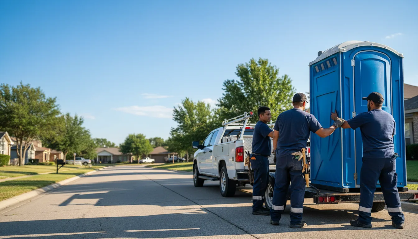 Portable Toilet Rental in Nocona, TX near me